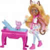 Enchantimals City Ozdravná ordinace Dr. Carlin Cat & Washer & Hurdle