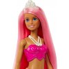 Barbie Dreamtopia panenka mořská panna růžové vlasy