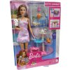 Barbie Puppe und Kätzchen Kratzbaum herní set