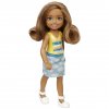 Barbie Chelsea Puppe mit Wolken-Motiv (brünette Haare)