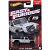 Hot Wheels Fast & Furious autíčko 20 Jeep Gladiator