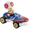Hot Wheels Mario Kart 1:64 Die-Cast Toad
