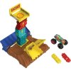Hot Weehls Monster Trucks Car Jump Event Playset