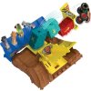 Hot Weehls Monster Trucks Car Jump Event Playset