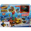 Hot Weehls Monster Trucks Car Jump Event Playset