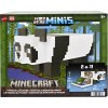 Minecraft Mob Head Mini Panda Playset
