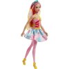 Barbie Víla růžové vlasy FJC88