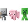 Minecraft 3ks figurky: Pig, Creepera Skeleton CGX28