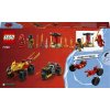 LEGO® NINJAGO® 71789 Kai a Ras v duelu auta s motorkou