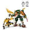 LEGO® NINJAGO® 71794 Lloyd, Arin a jejich tým nindža robotů