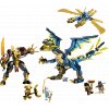 LEGO® NINJAGO® 71796 Živelný drak proti robotovi císařovny