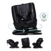 KINDERKRAFT Autosedačka Xpedition Isofix Black otočná 0-36 kg