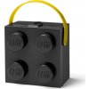 LEGO® Svačinový box s rukojetí černý