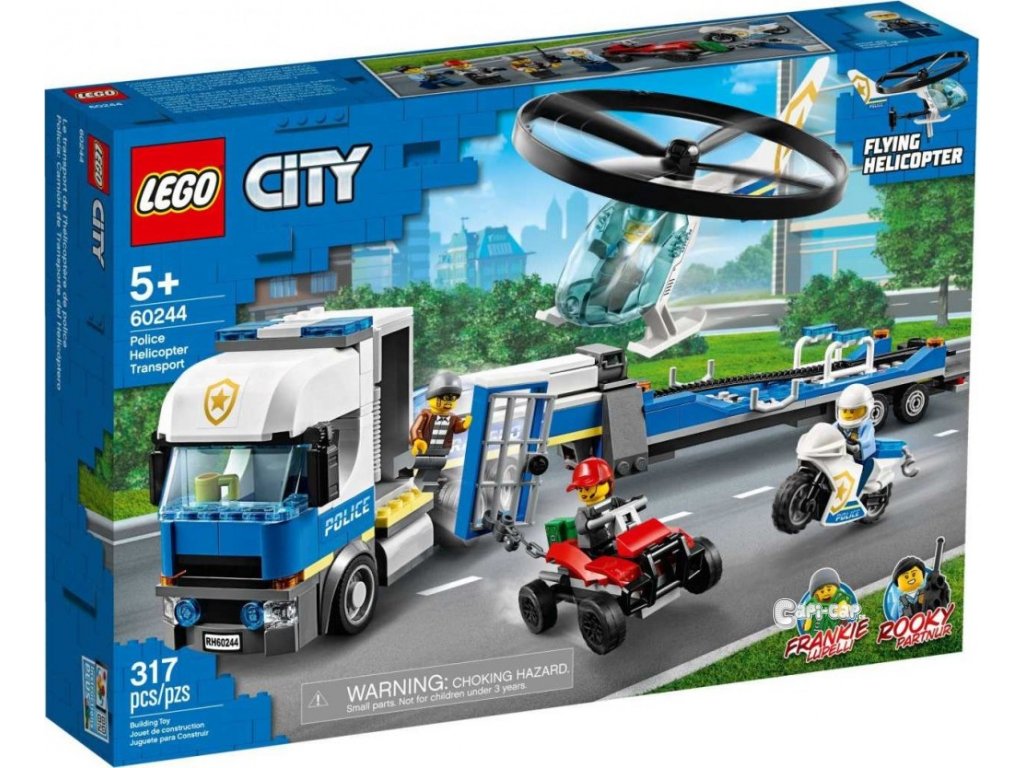 LEGO® City 60244 Preprava policajného vrtuľníka - Capi-cap.sk