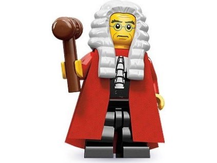 LEGO® 71000 Minifigúrka Sudca