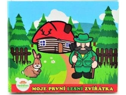 Knižka Leporelo Moje prvé zvieratká lesné