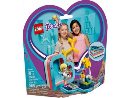 LEGO® Friends 41386 Stephanie a letná srdečná krabička