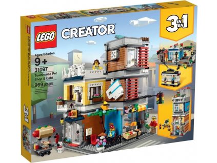 LEGO® Creator 31097 Zverimex s kaviarňou