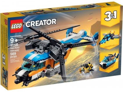 LEGO® CREATOR 31096 Helikoptéra s dvoma rotormi