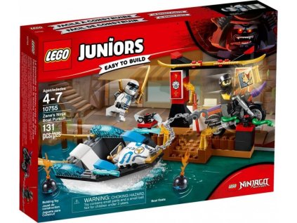 LEGO Juniors 10755 Prenasledovanie v Zaneovom nindža člne