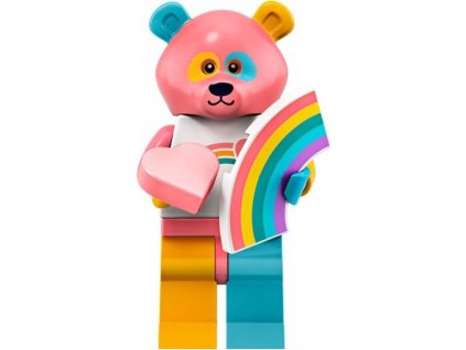 LEGO® 71025 Minifigúrka Dúhová panda