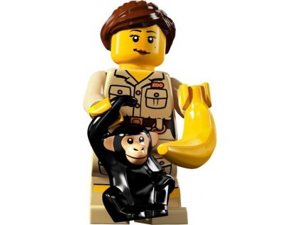 LEGO® 8805 Minifigúrka Ošetrovateľka v ZOO