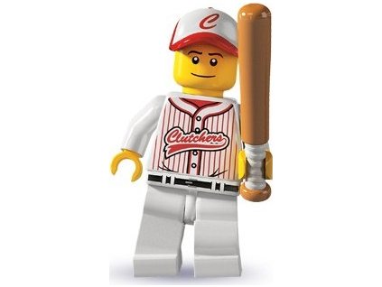 LEGO® 8803 Minifigúrka Basebalista