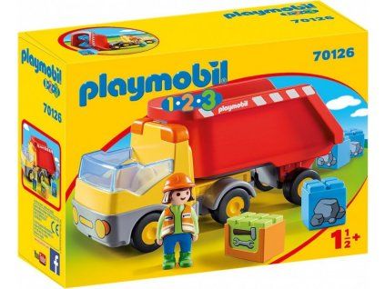 PLAYMOBIL 70126 Sklápač (1.2.3)