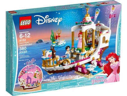 LEGO Disney Princess 41153 Arielin kráľovský čln na oslavy