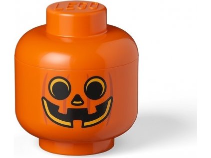 LEGO Box hlava Halloween (tekvica) veľkosť S