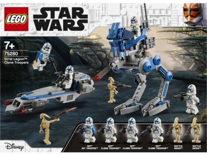LEGO® Star Wars™ 75280 Klonoví vojaci z 501. légie
