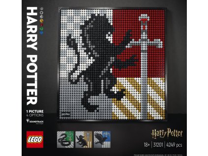 LEGO Art 31201 Harry Potter Erby bradavických koľají