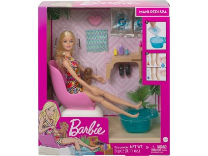 Barbie manikúra/pedikúra herný set