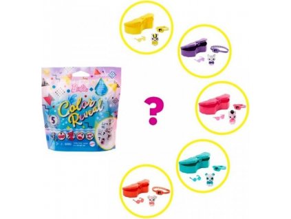 Barbie COLOR REVEAL Zvieratko mono