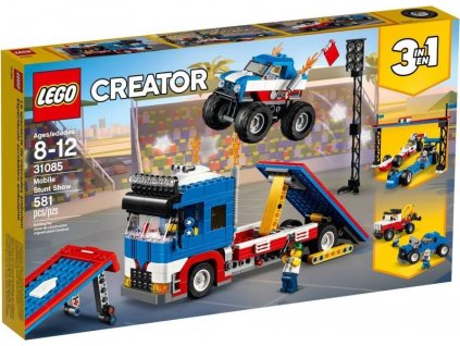 LEGO Creator 31085 Mobilné kaskadérske predstavenie