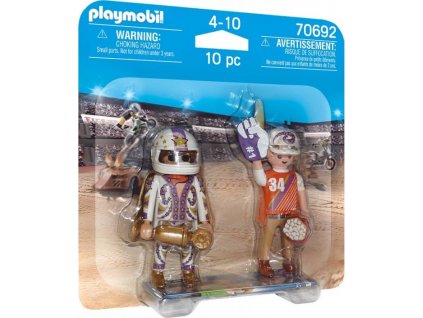 PLAYMOBIL 70692 DuoPack Kaskadérska show - Kaskadér a fanúšik