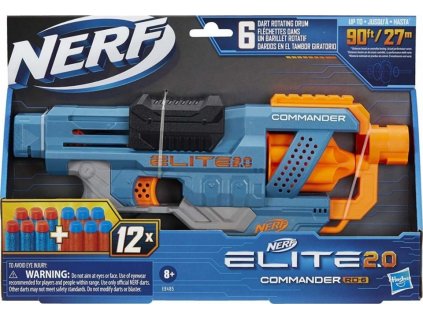 NERF Elite 2.0 COMMANDER RD-6 Pištoľ