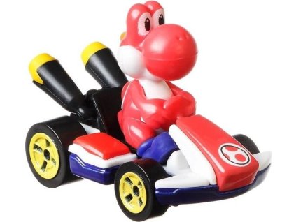 Hot Wheels Mariokarta RED YOSHI