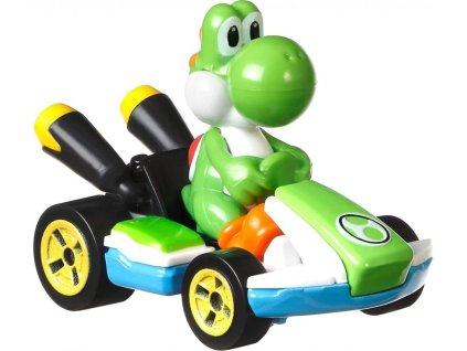 Hot Wheels autíčko Mariokart YOSHI