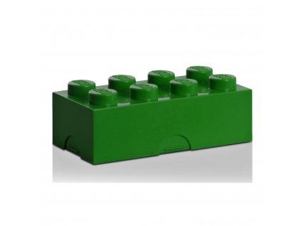 LEGO Olovrantový box tmavo zelený