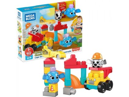 Mega Bloks Peek a Blocks Stavenisko herný set