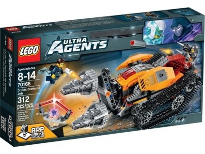 LEGO Ultra Agents 70168 Drillex kradne diamant
