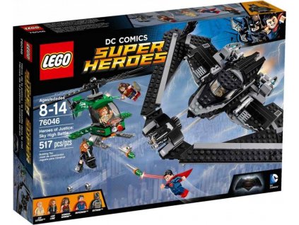 LEGO Super Heroes 76046 Hrdinovia spravodlivosti: súboj vysoko v oblakoch