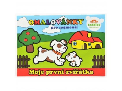 Omaľovánky pre najmenších Moje prvé zvieratká
