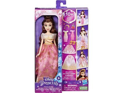 Disney Princess bábika Bella s módnymi doplnkami