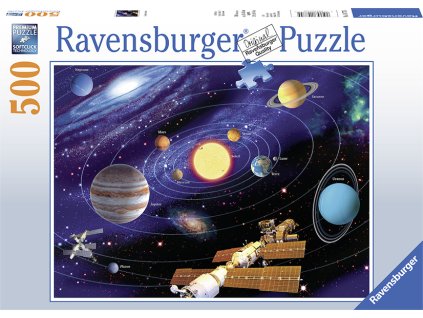 Ravensburger 14775 Planetárna sústava 500 dielikov