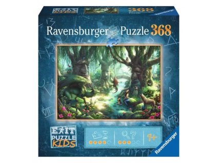 Ravensburger 12955 Exit Kids Puzzle: V magickom lese 368 dielikov