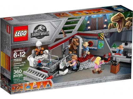 LEGO Jurassic World 75932 Jurský park: hon na Velociraptora