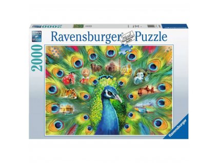 Ravensburger 16567 Krajina pávov 2000 dielikov