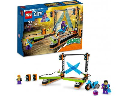 LEGO® City 60340 Kaskadérska výzva s čepeľami